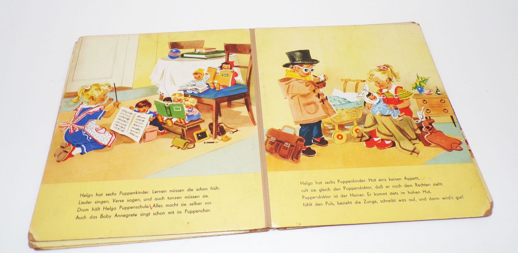 Helga und die Puppenkinder Hanna Roth Schaberschul 1960 