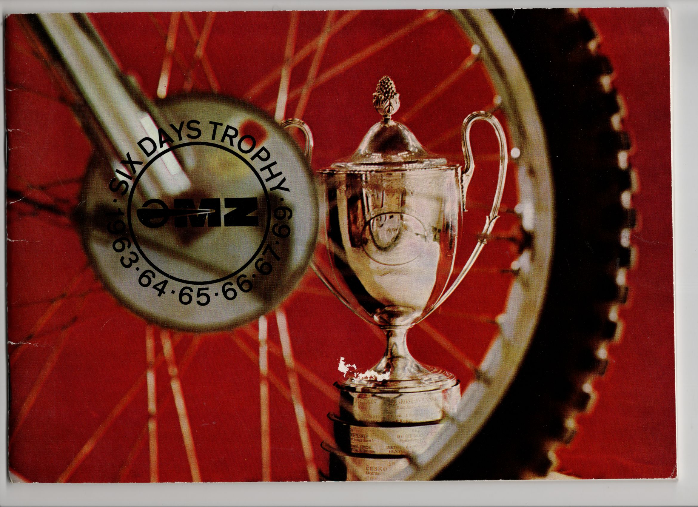 MZ Six Days Trophy 1963 64 65 66 67 69 Broschüre DDR original