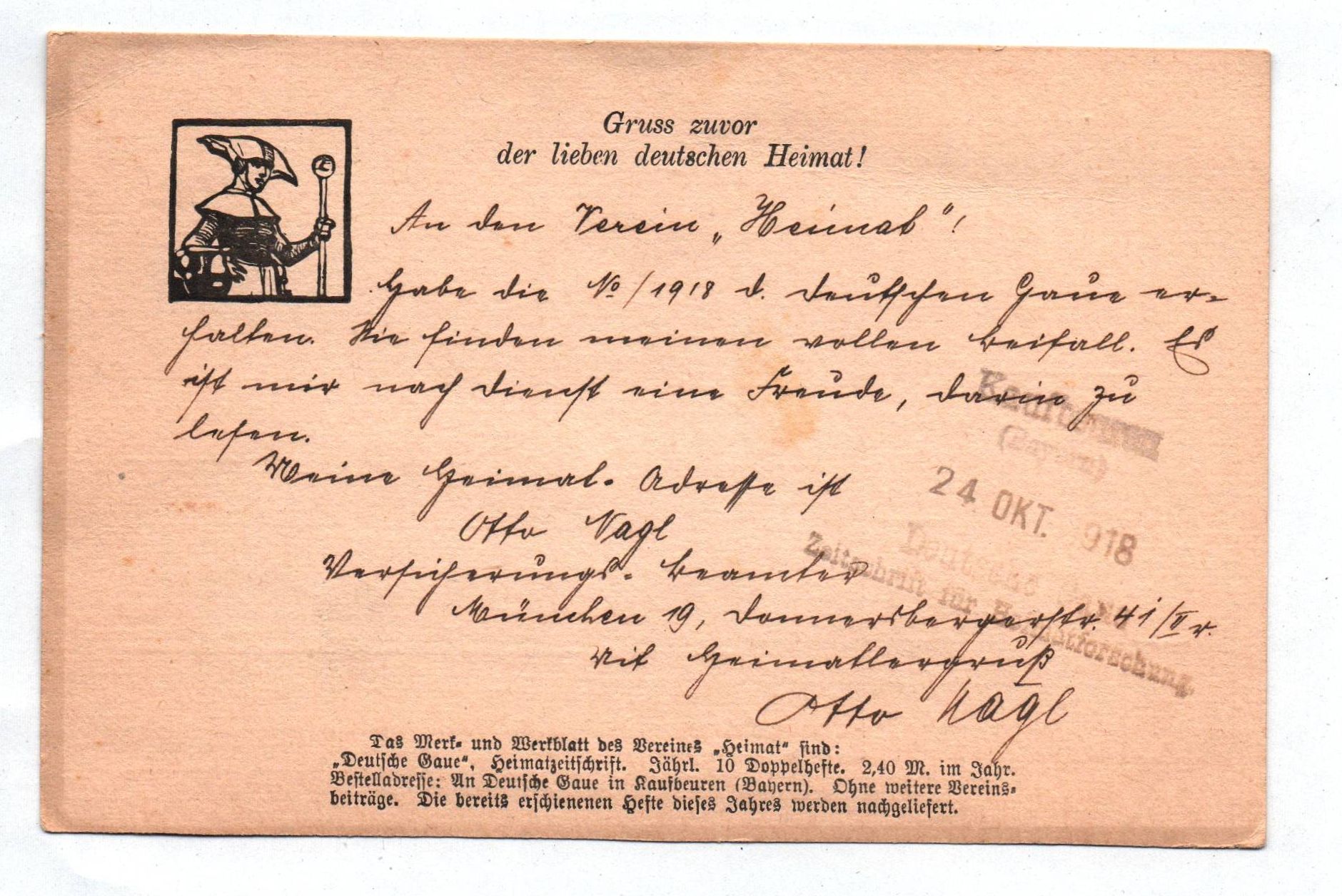 Feldpostkarte Fliegerschützen Schule Lager Lechfeld 1918 Feldpostkarte Fliegerschützen Schule Lager Lechfeld 1918