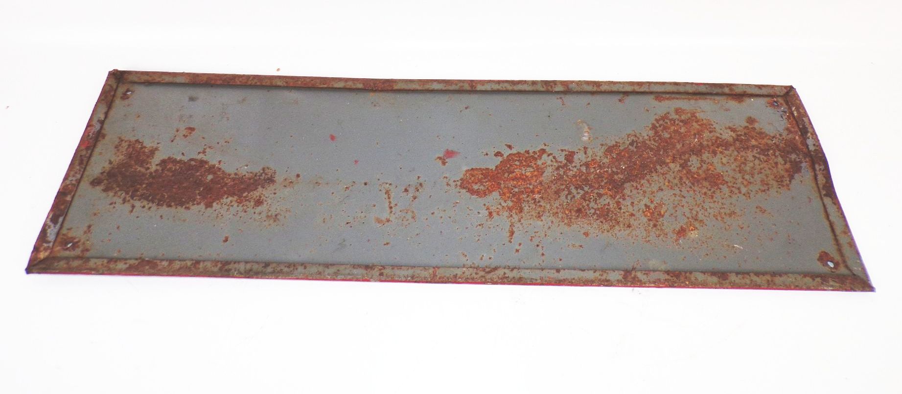 Altes Blechschild Achtung Ausfahrt Oldtimer Garage Werkstatt Haus Schild 