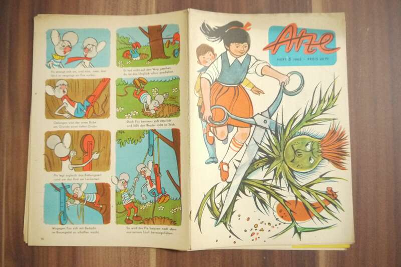 Atze Die Vertreibung des Wucherich Vitastiehl 1963 Heft 5 DDR