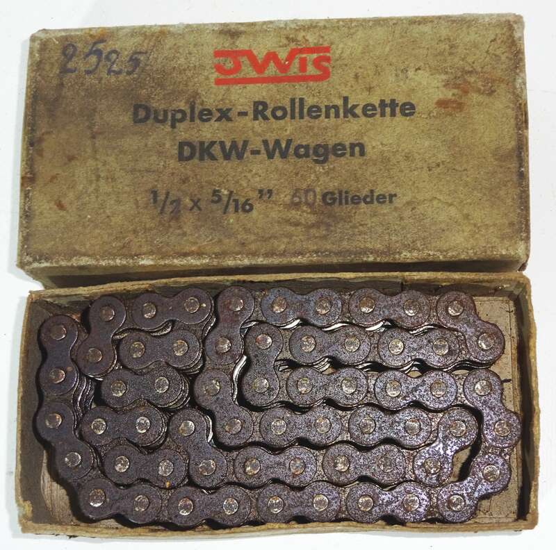 Duplex Rollenkette DKW Wagen Kette OVP Oldtimer