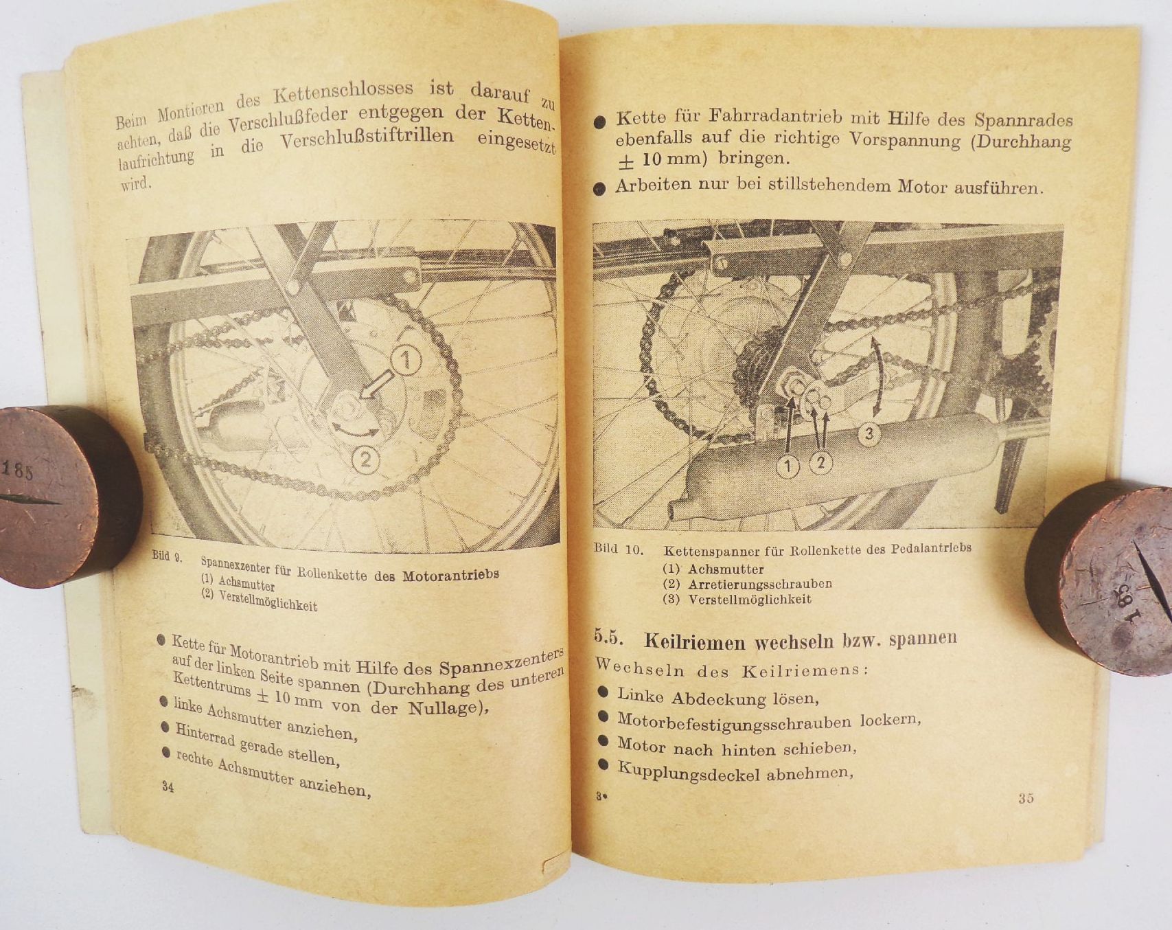Betriebsanleitung Simson Mofa 1 Ausgabe 1970 Original Betriebsanleitung Simson Mofa 1 Ausgabe 1970 Original