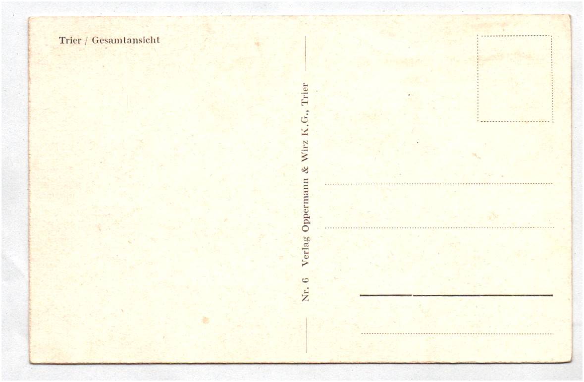 Ak Trier Gesamtansicht um 1930 Ak Trier Gesamtansicht um 1930