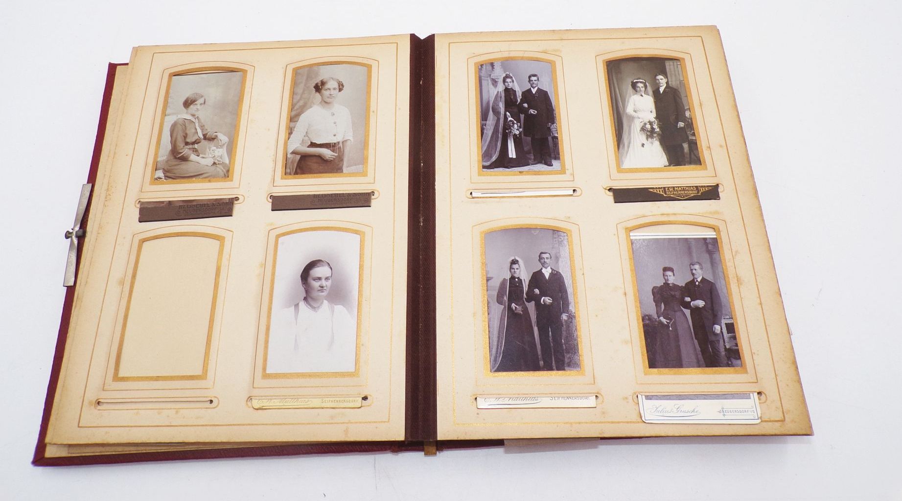 Altes CDV Fotoalbum Kabinettfoto um 1910 Altes CDV Fotoalbum Kabinettfoto um 1910