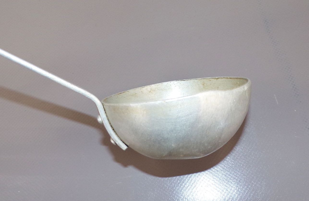 Alte Alu Suppenkelle Schöpfkelle Kelle Vintage