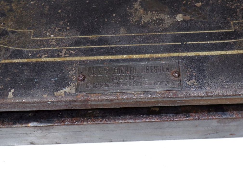 Alte Buchpresse Spindelpresse Buchdruckpresse