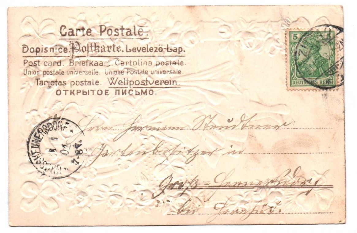 Litho Ak Bayerin Trachtlerin Glücksklee Rosen 1904 Litho Ak Bayerin Trachtlerin Glücksklee Rosen 1904