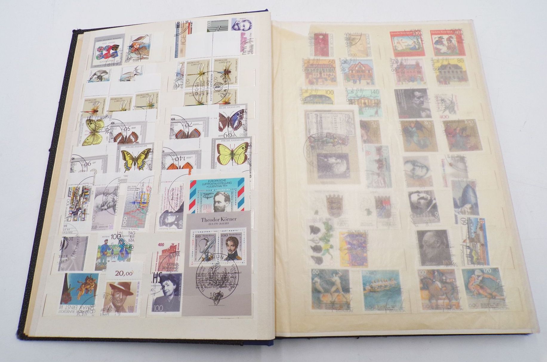 Bundespost Briefmarkenalbum 1991 bis 1995 gestempelt Bundespost Briefmarkenalbum 1991 bis 1995 gestempelt