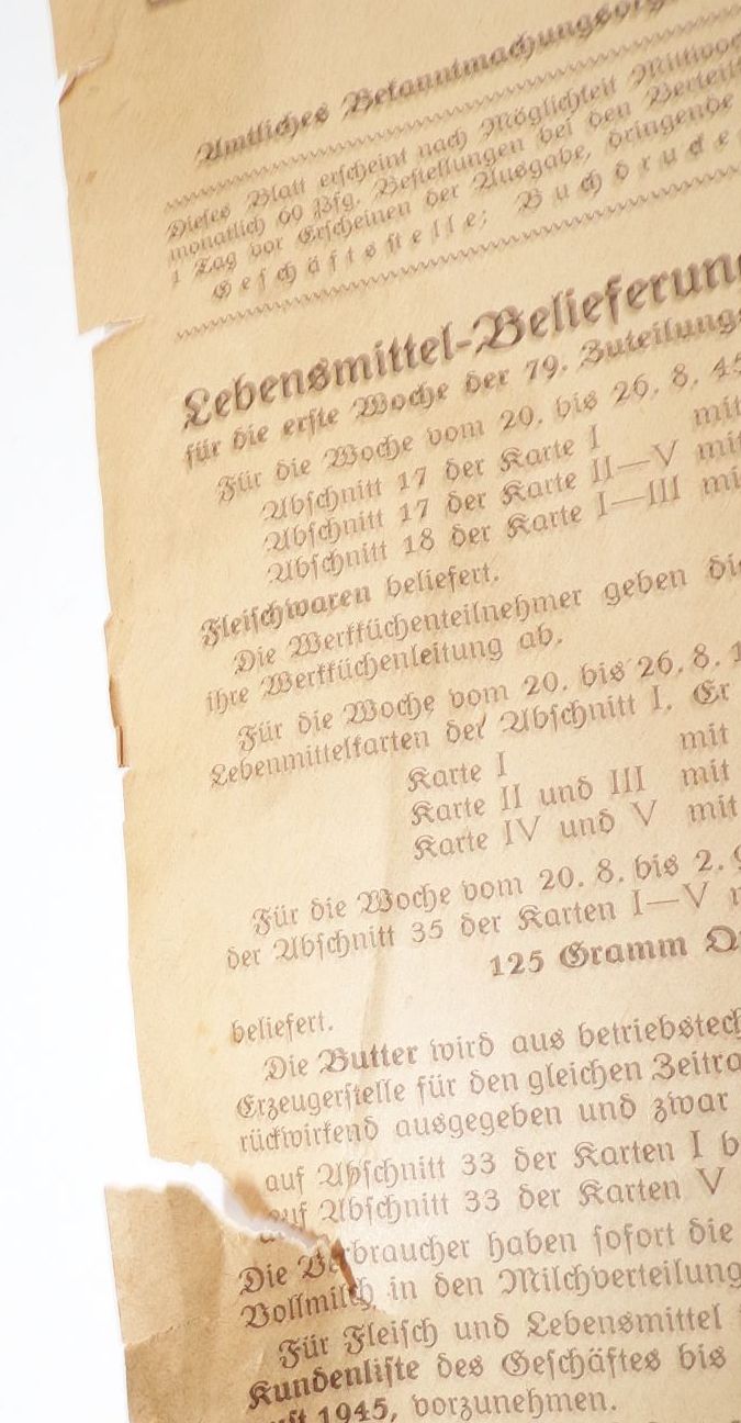 Seifhennersdorf Mitteilungen 1945 Bekanntmachungen 1 bis 11 selten Seifhennersdorf Mitteilungen 1945 Bekanntmachungen 1 bis 11 selten