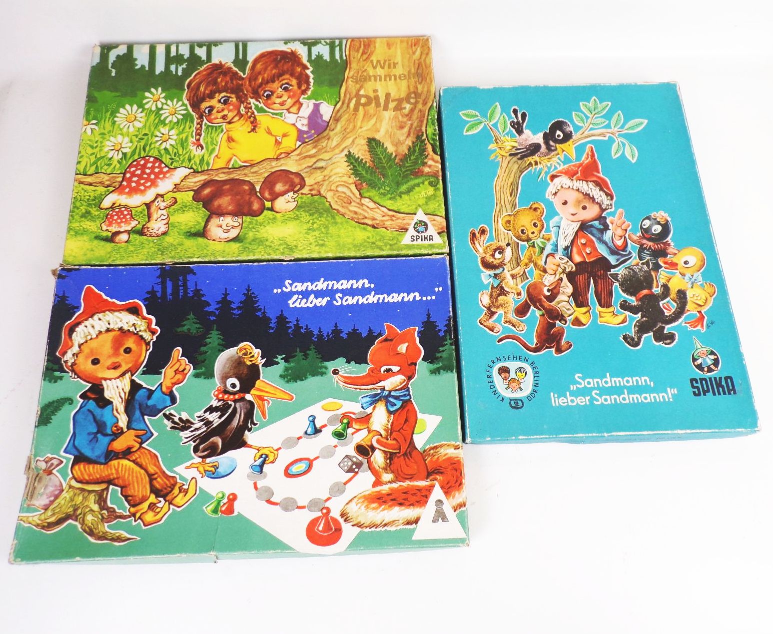 DDR Brettspiele Sandmann Wir sammeln Pilze Klassiker