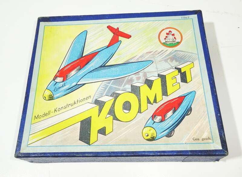 DDR Baukasten Modell Konstruktion Komet 1960er Spielzeug