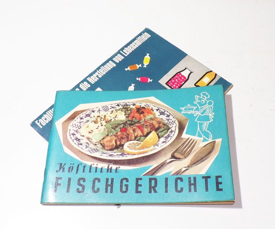 DDR Lebensmittel Hefte Fischgerichte Fachliteratur Essen 