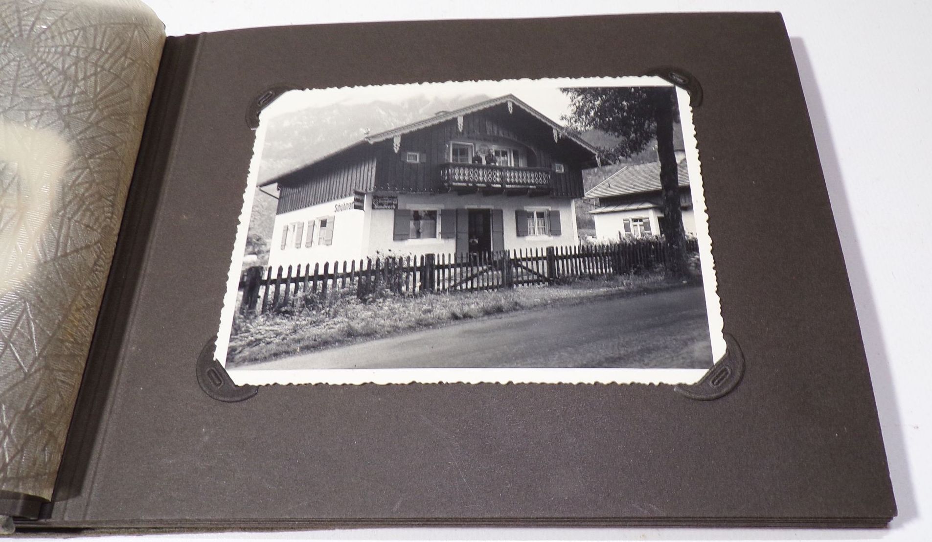 Altes Fotoalbum mit Fotos 1920er 1930er 