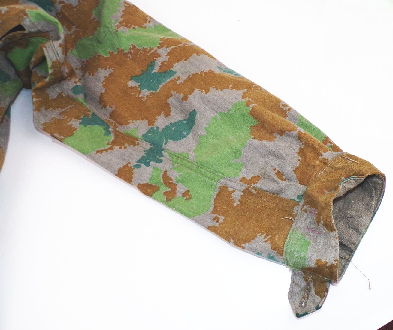 NVA Flächentarn Jacke Blumentarn Größe 1 Volksarmee Feldjacke Tarnjacke 