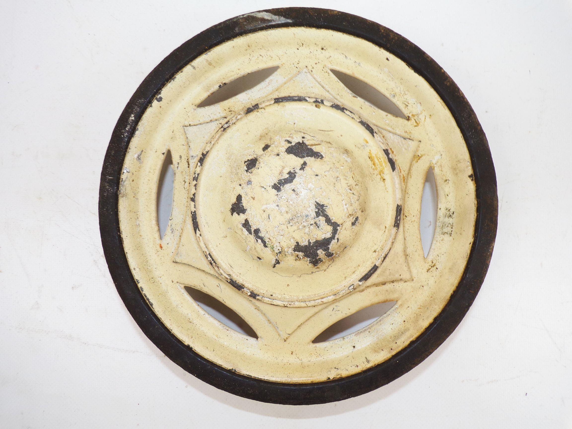 Alte Metallräder Kinderwagen Durchmesser 21 cm Rad Gummi Ersatzrad 