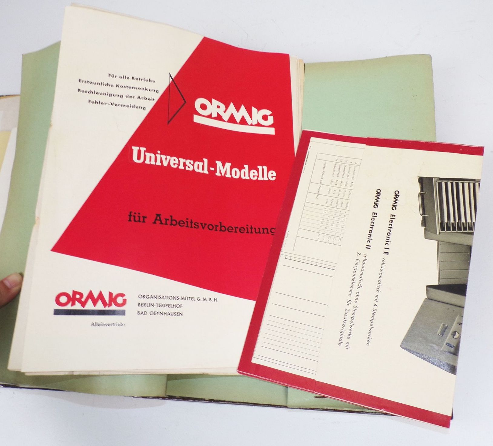  Prospekte Büromöbel Bürobedarf 1960er BRD Katalog Konvolut