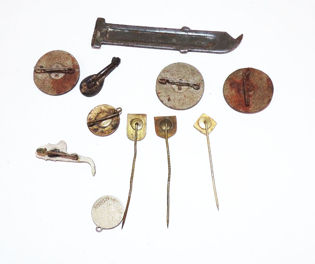 Konvolut Vorkrieg Abzeichen emaillierte Anstecker Pin