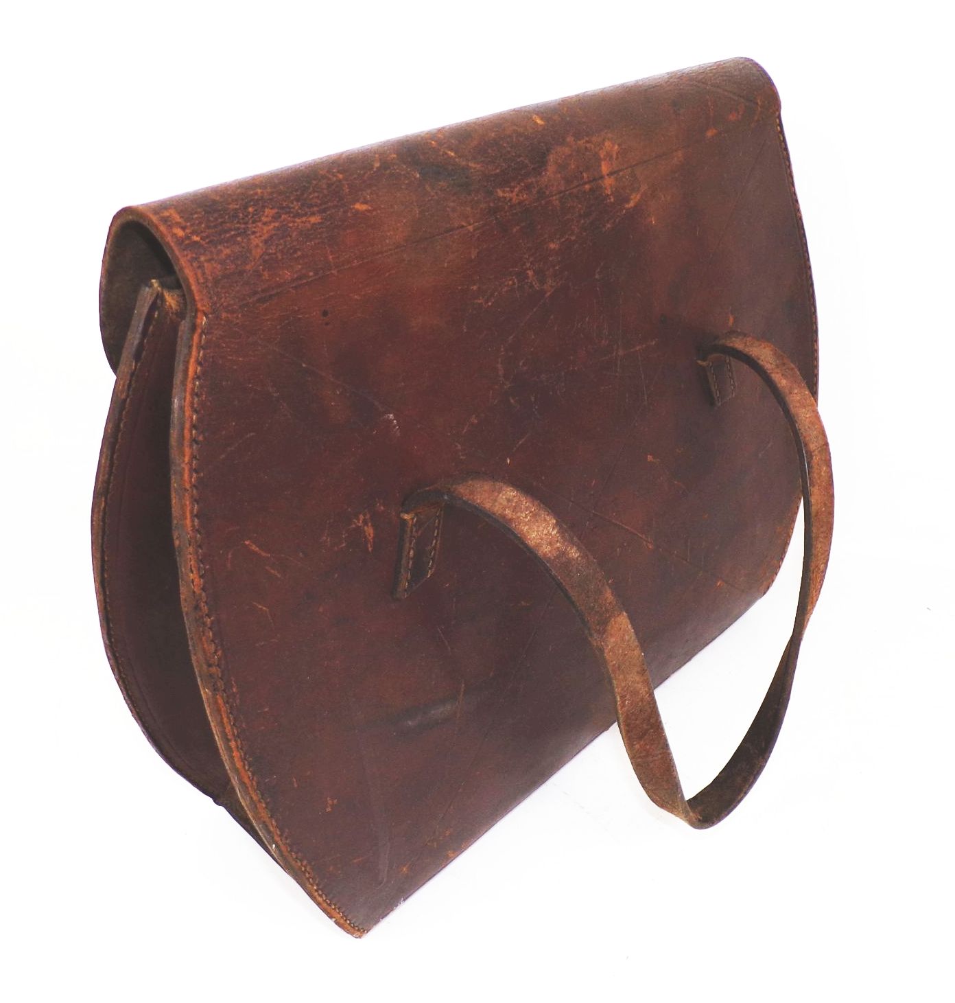 Alte Handtasche Leder Braun IKA Sattler Tragetasche Vintage Alte Handtasche Leder Braun IKA Sattler Tragetasche Vintage