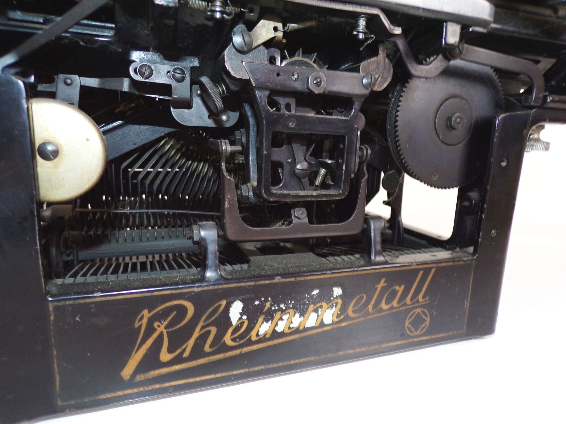 Alte Rheinmetall Record Schreibmaschine typewriter Antik Deko Alte Rheinmetall Record Schreibmaschine typewriter Antik Deko