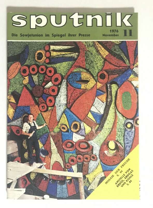 Sputnik Hefte UDSSR Bücher verschiedene Jahrgänge 1971 bis 1976