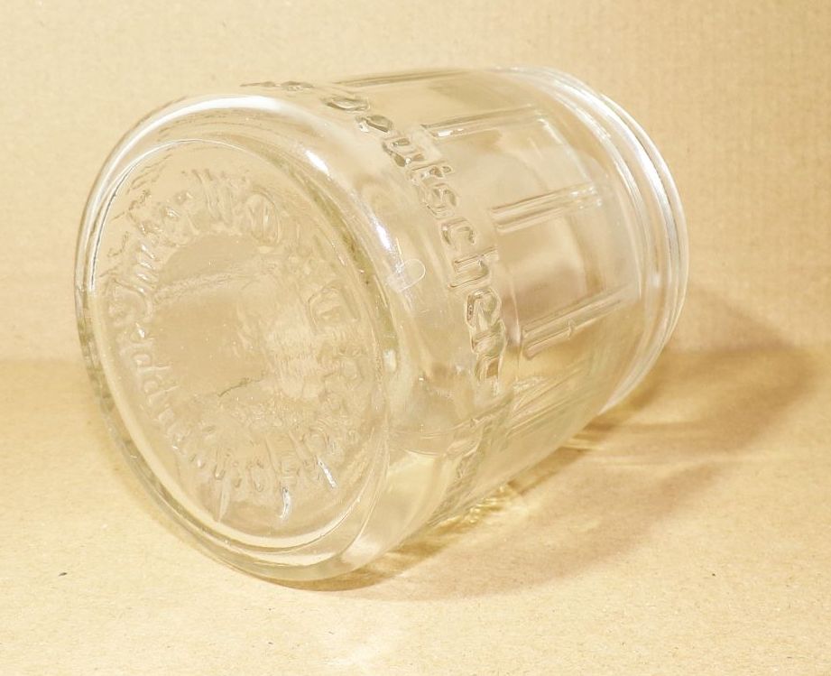 Altes Honig Glas Reichsfachgruppe Imker echter deutscher Honig 1930er Honigglas