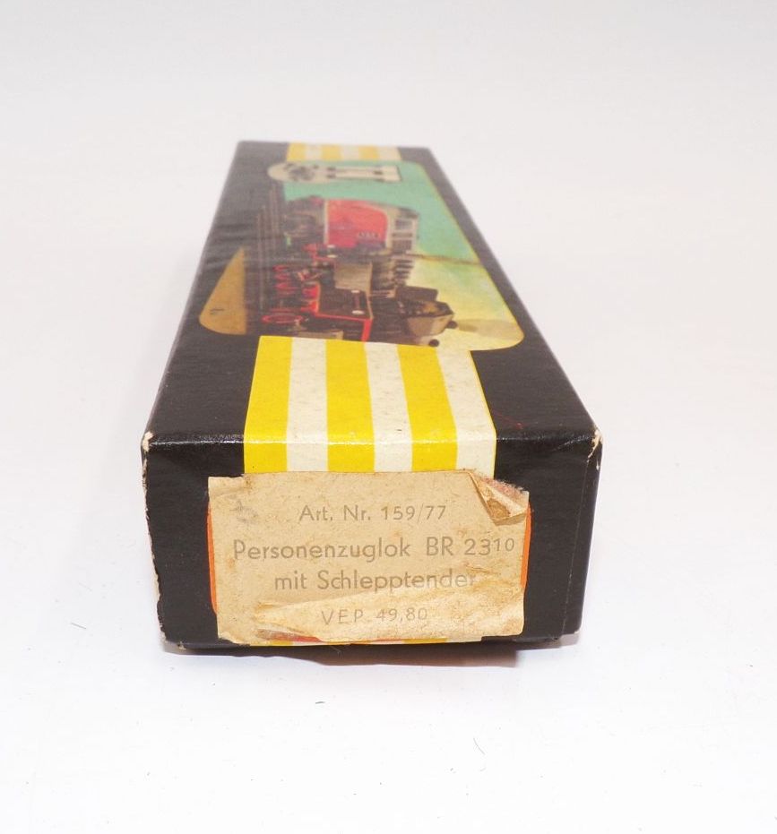 Zeuke TT Personenzuglok BR23 10 mit Schlepptender beleuchtbar DDR OVP