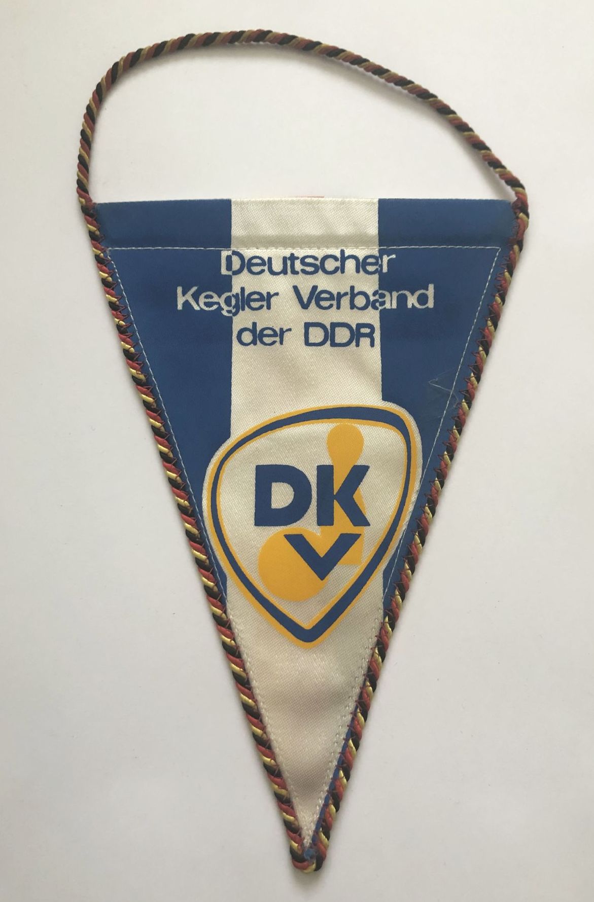Vintage Fanion/Wimpel ZSV ZÜRCHER SKI-VERBAND (Neu und originalverpackt