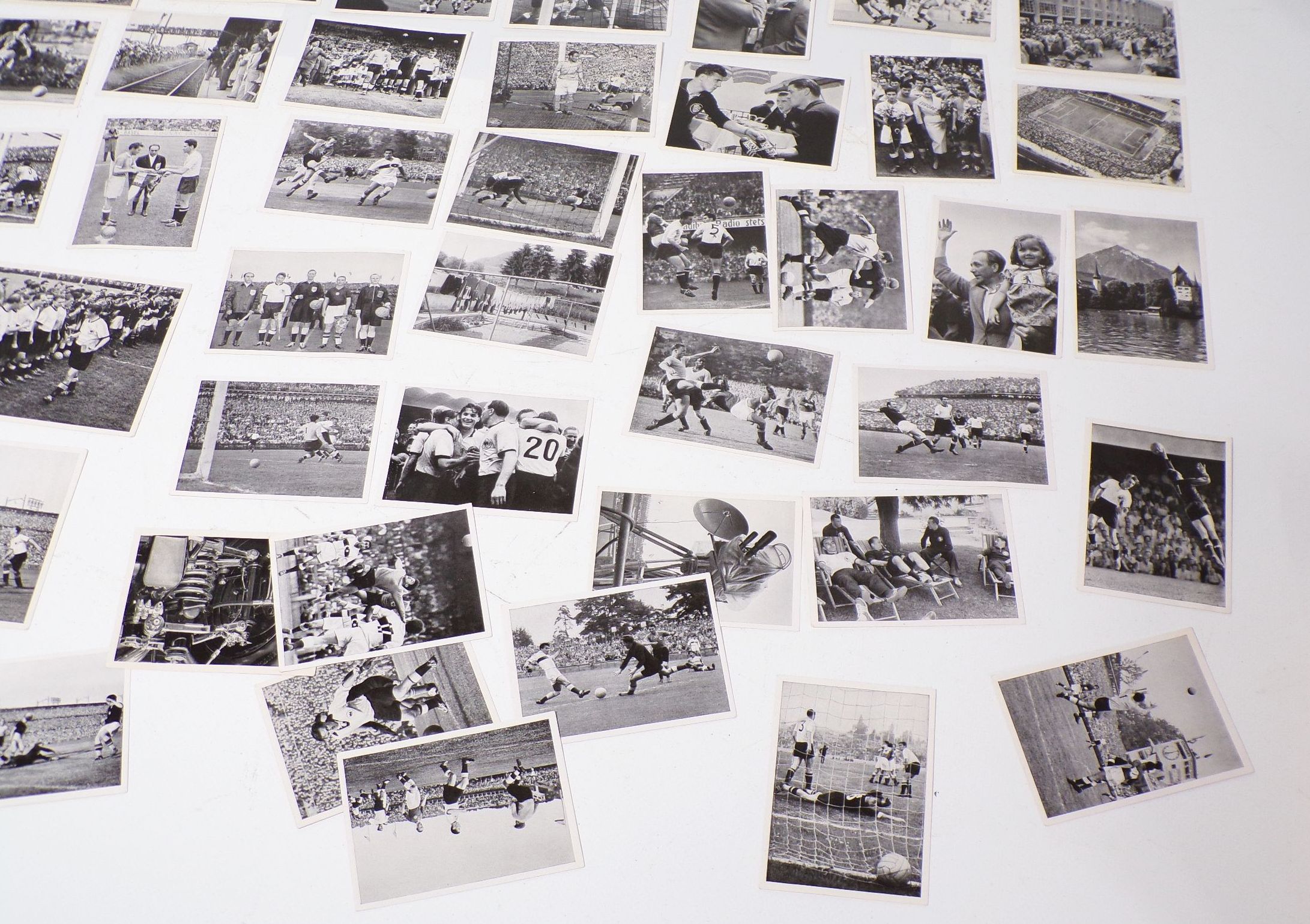 Fussball Sammelbilder 45 Stück Sanella Fußball Weltmeister 1954 