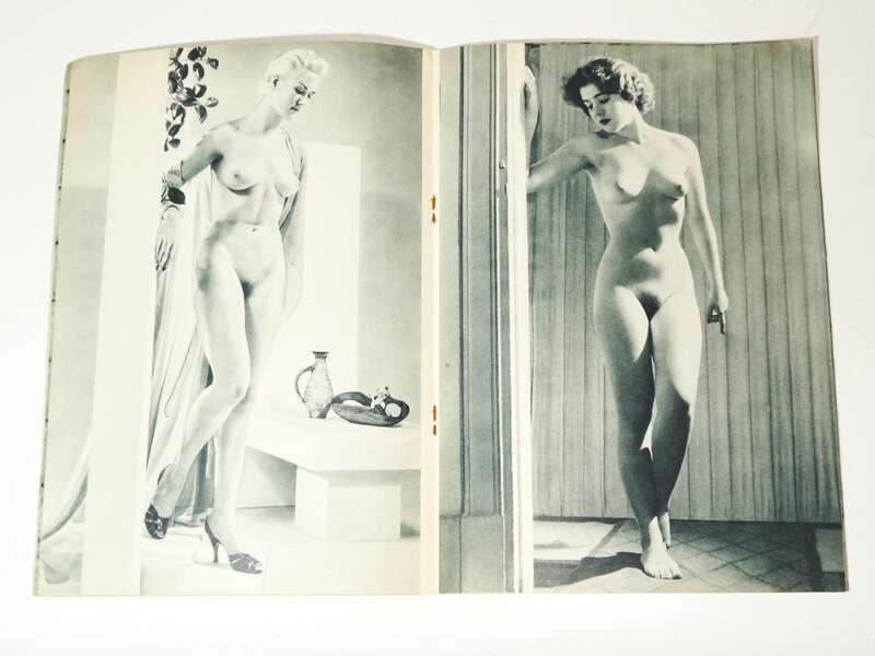 Atelier 22 nackte Frauen weiblicher Akt nude full naked Amsterdam 1950er 