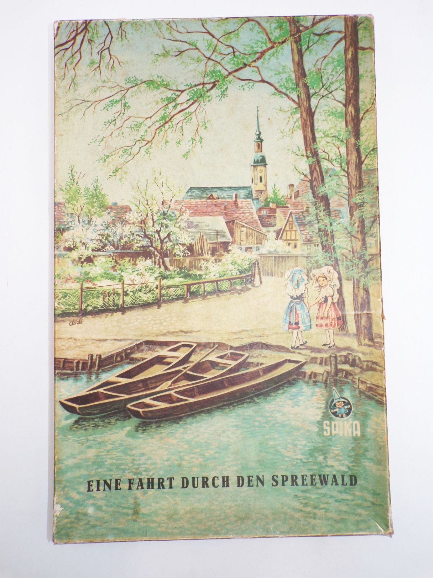 Spika Eine Fahrt durch den Spreewald Würfelspiel DDR 1971