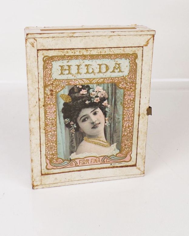 Alte Hilga Zigarrenkiste Deko Sammler Vintage