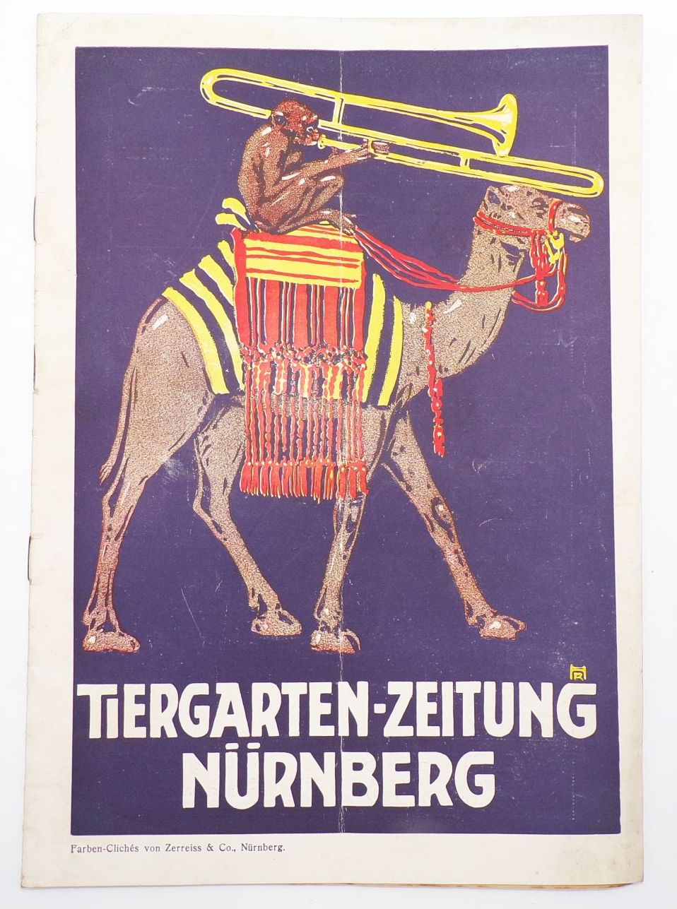 Tiergarten Zeitung Nürnberg 1912 