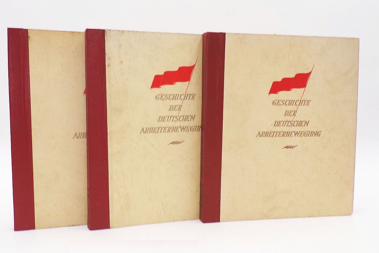 Geschichte der deutschen Arbeiterbewegung Sammelbilderalbum Teil 1 2 3
