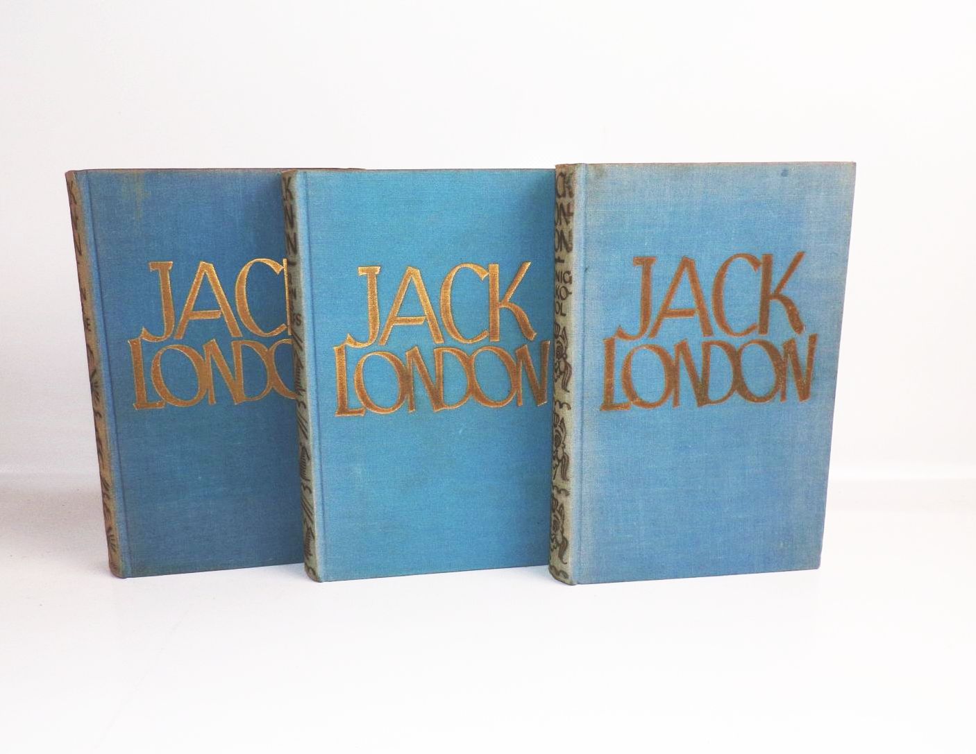 3 Bände Jack London Büchergilde Gutenberg 1928 