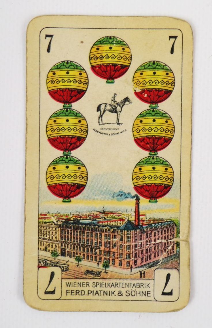 Altes Piatnik Kartenspiel Deutsche Städte um 1930