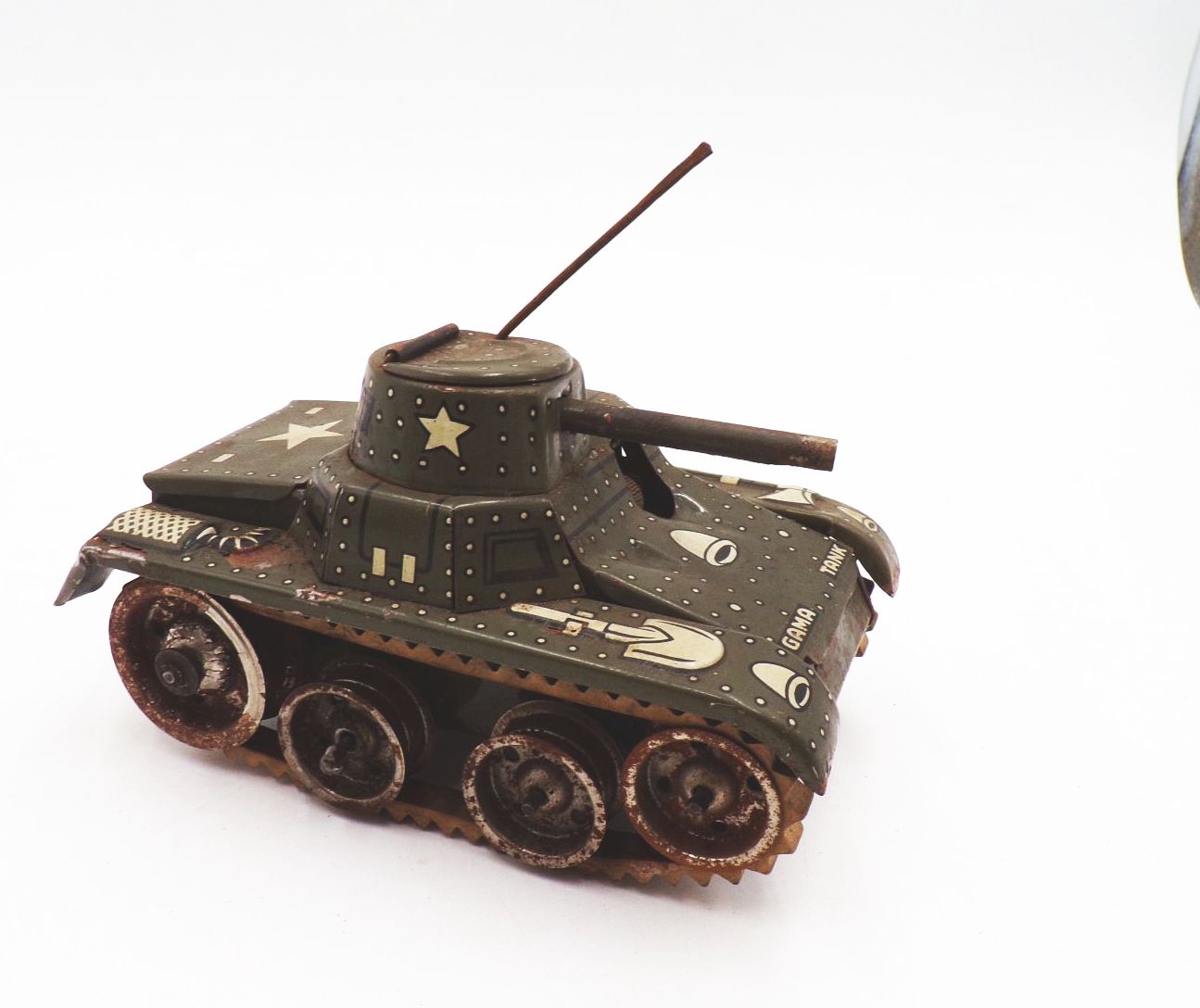 Alter Gama Panzer Blechspielzeug