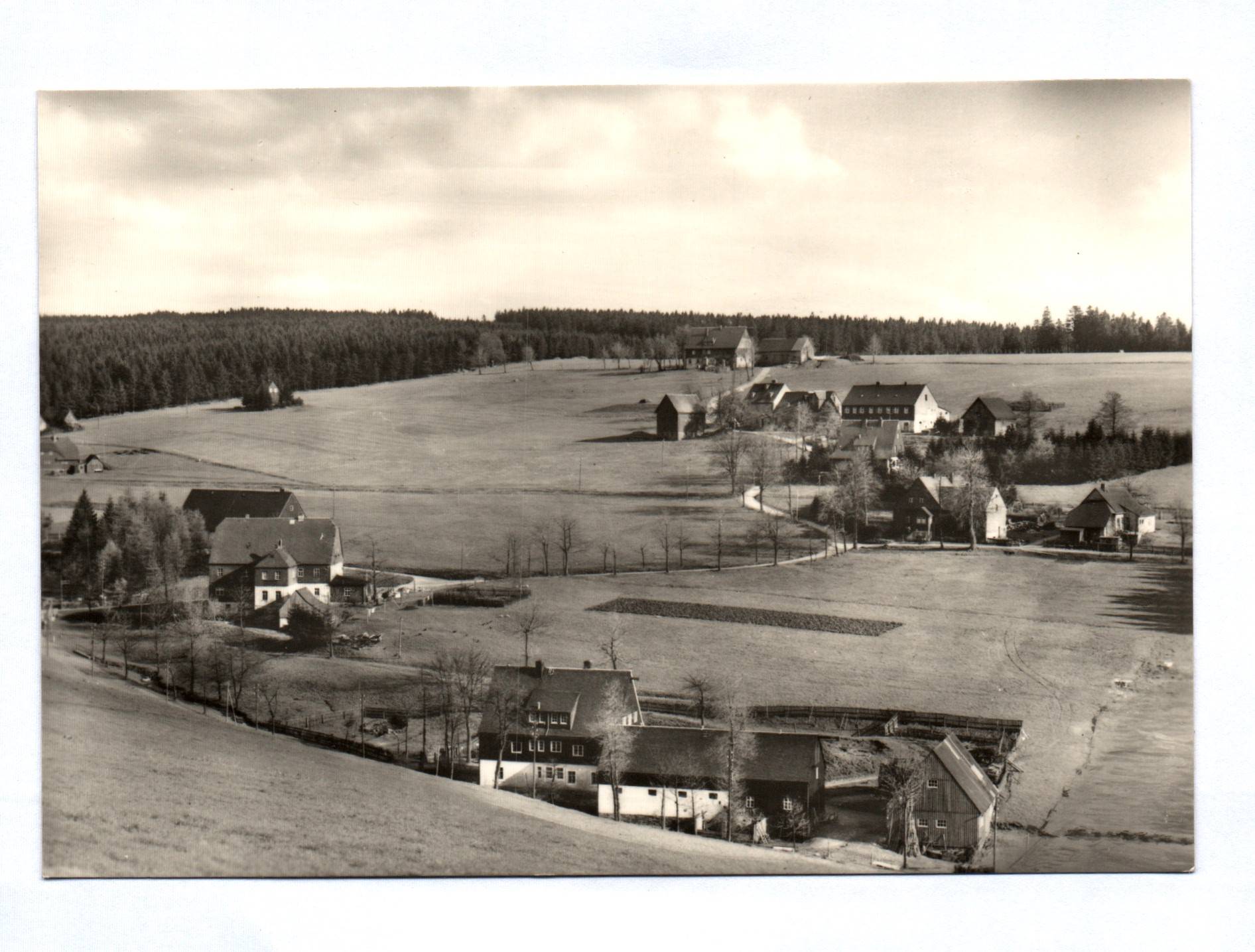 Ak Tellerhäuser Erzgebirge DDR 1971