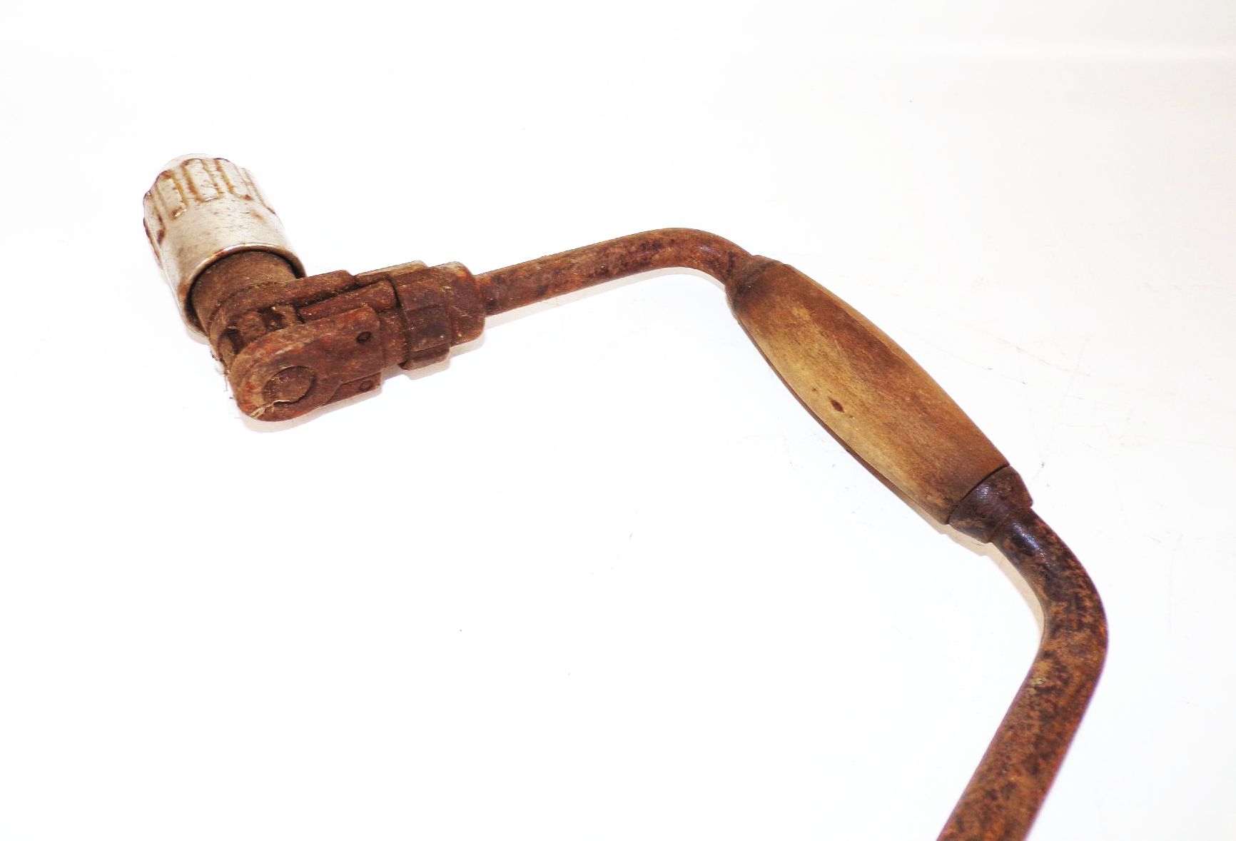 Alter Bohrer zum kurbeln Altes Werkzeug Tischler Schreiner Kurbelbohrer Manuell 