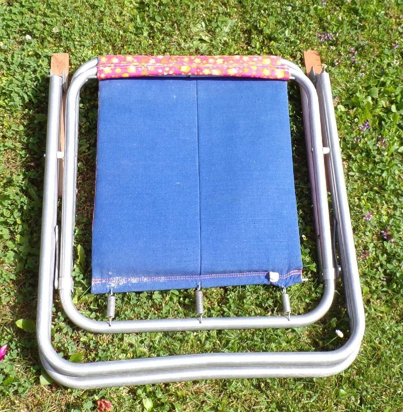 Alter Gartenstuhl Klappstuhl Stuhl Retro Look Vintage DDR Campingstuhl