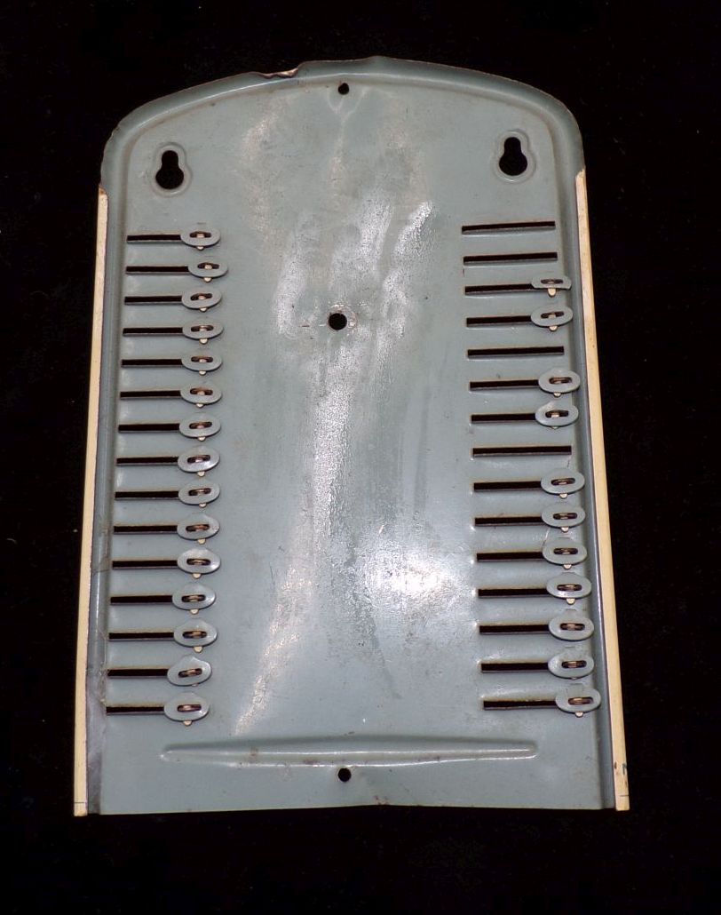 Alte Merktafel für Haushalt Küche Lebensmittel Antik Deko Blechschild