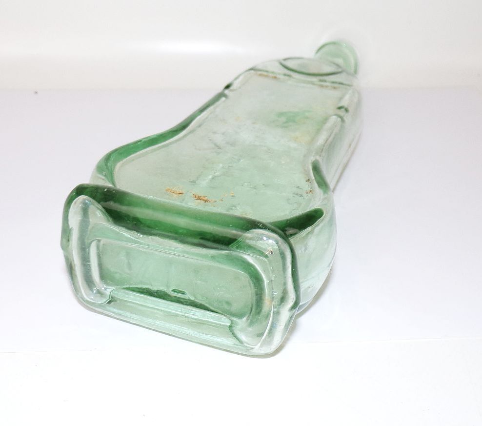 Alte Flasche Benediktiner Kloster Ettal Oberammergau Glas Vintage Deko