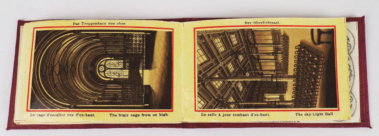 Erinnerung an Berlin Das Rathaus um 1890 Leporello Erinnerung an Berlin Das Rathaus um 1890 Leporello