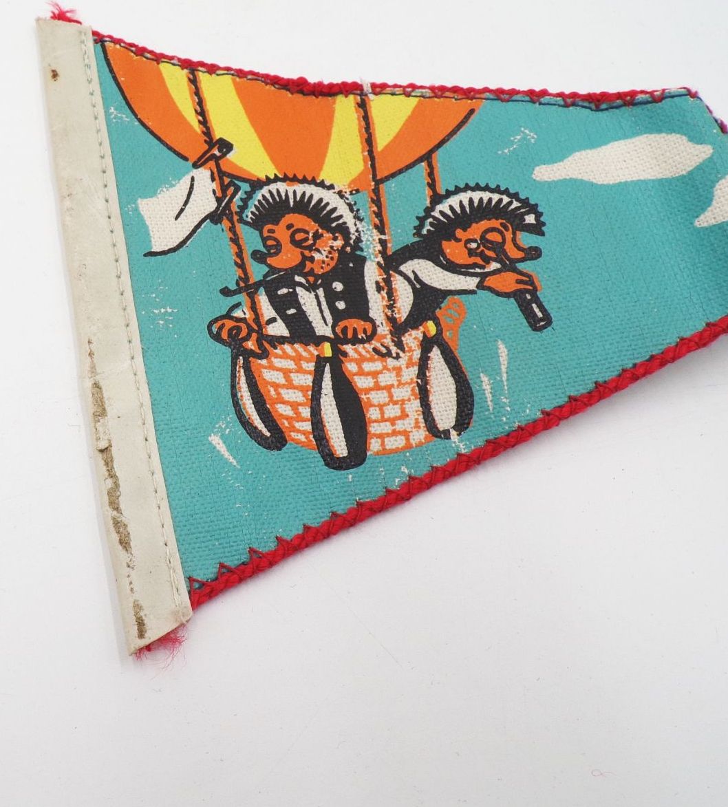 Alter Mecki Wimpel Klosterberg DDR Fahrradwimpel Mäcki