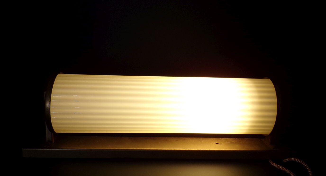 Alte Wandlampe Malecor Leuchte Bauhaus Art Deco Leuchte Leselampe