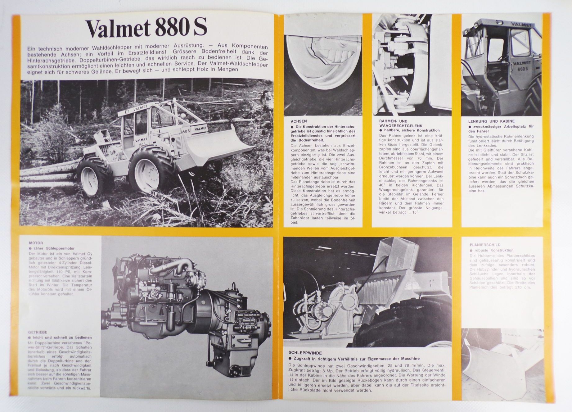 Valmet 880 S Schlepper Traktor Valmet 880 S Schlepper Traktor