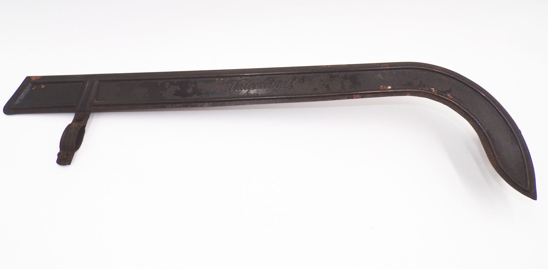 Alter Kettenschutz Vaterland Kettenblech Schwarz Oldtimer Fahrrad Alter Kettenschutz Vaterland Kettenblech Schwarz Oldtimer Fahrrad