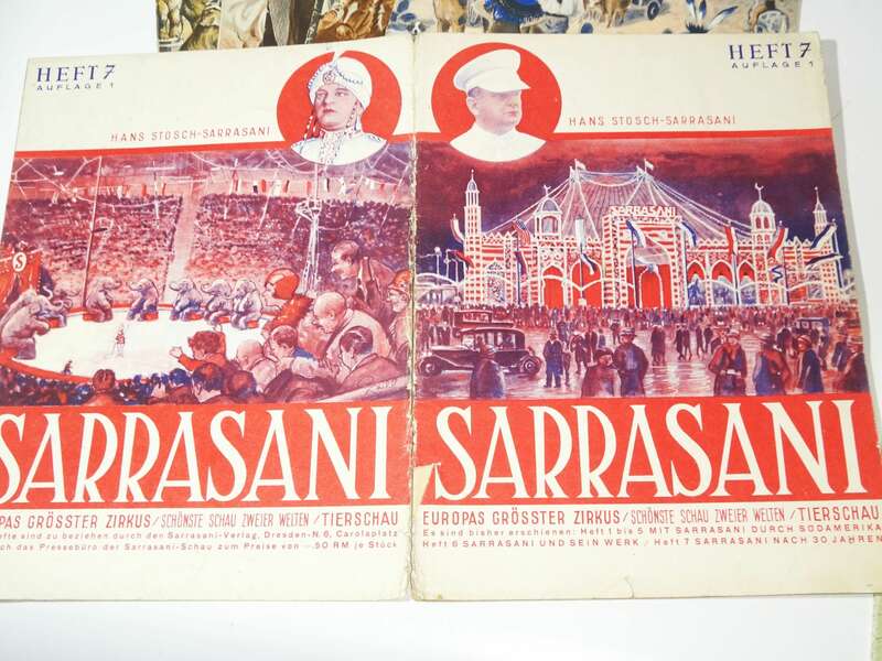 Sarrasani 7 Hefte Zirkus Circus 