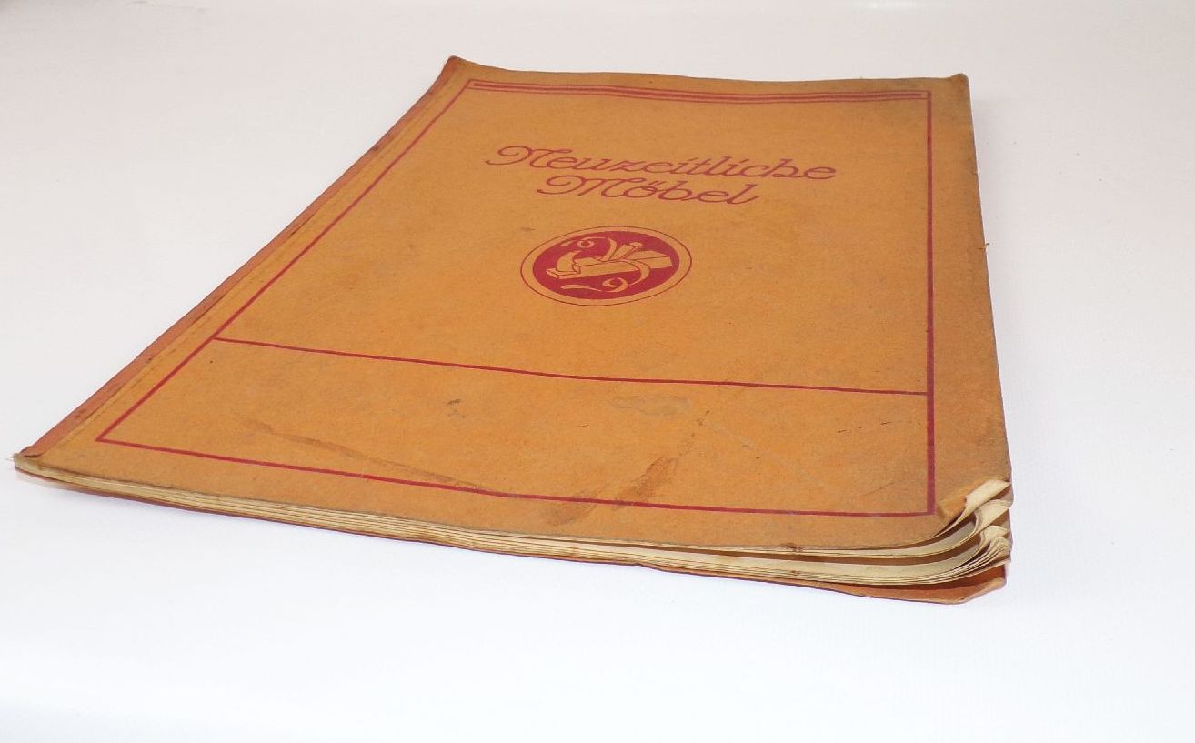Altes Musterbuch Neuzeitliche Möbel 1930 er Art Deco Tausk Berlin 