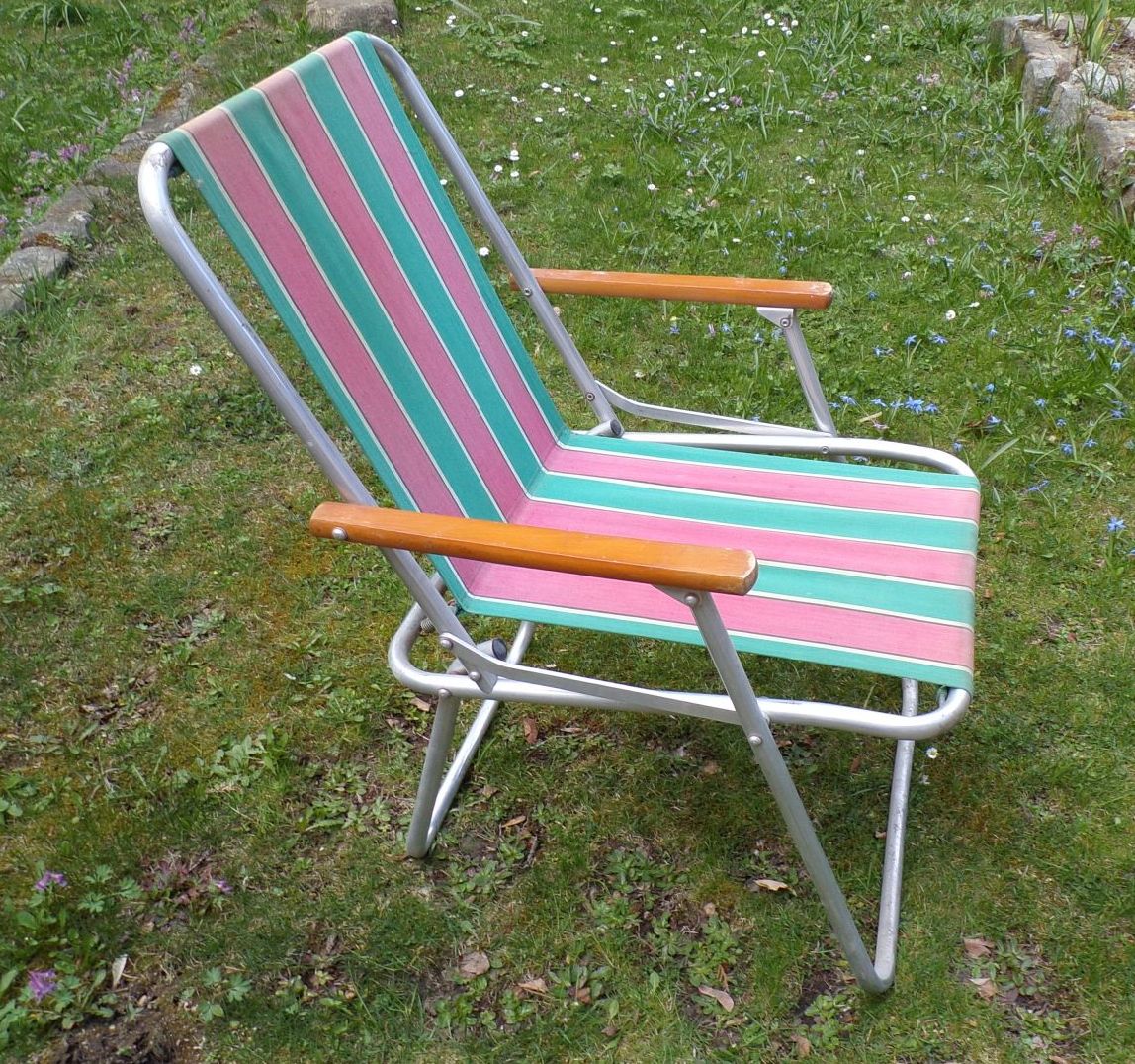 Old Campingstuhl Klappstuhl DDR Retro Look GDR vintage